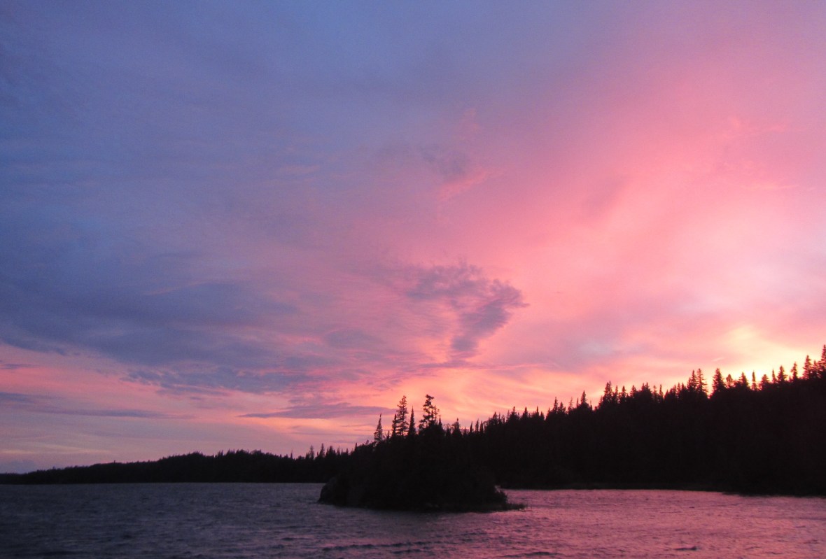 Last Sunset on Belle Isle