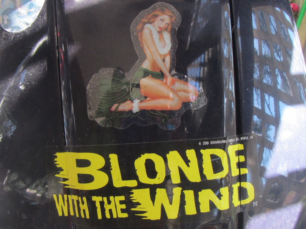 Blonde with the Wind