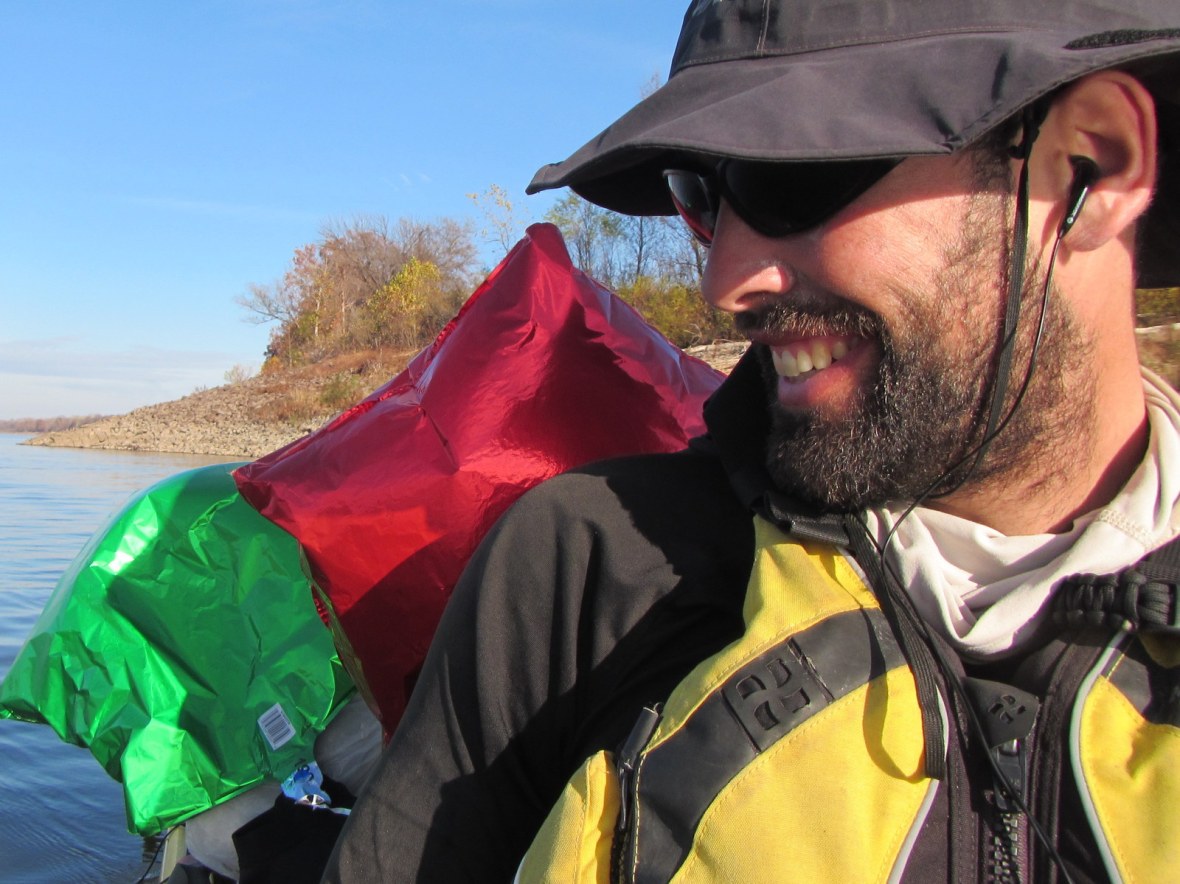 Balloons on the Mississippi