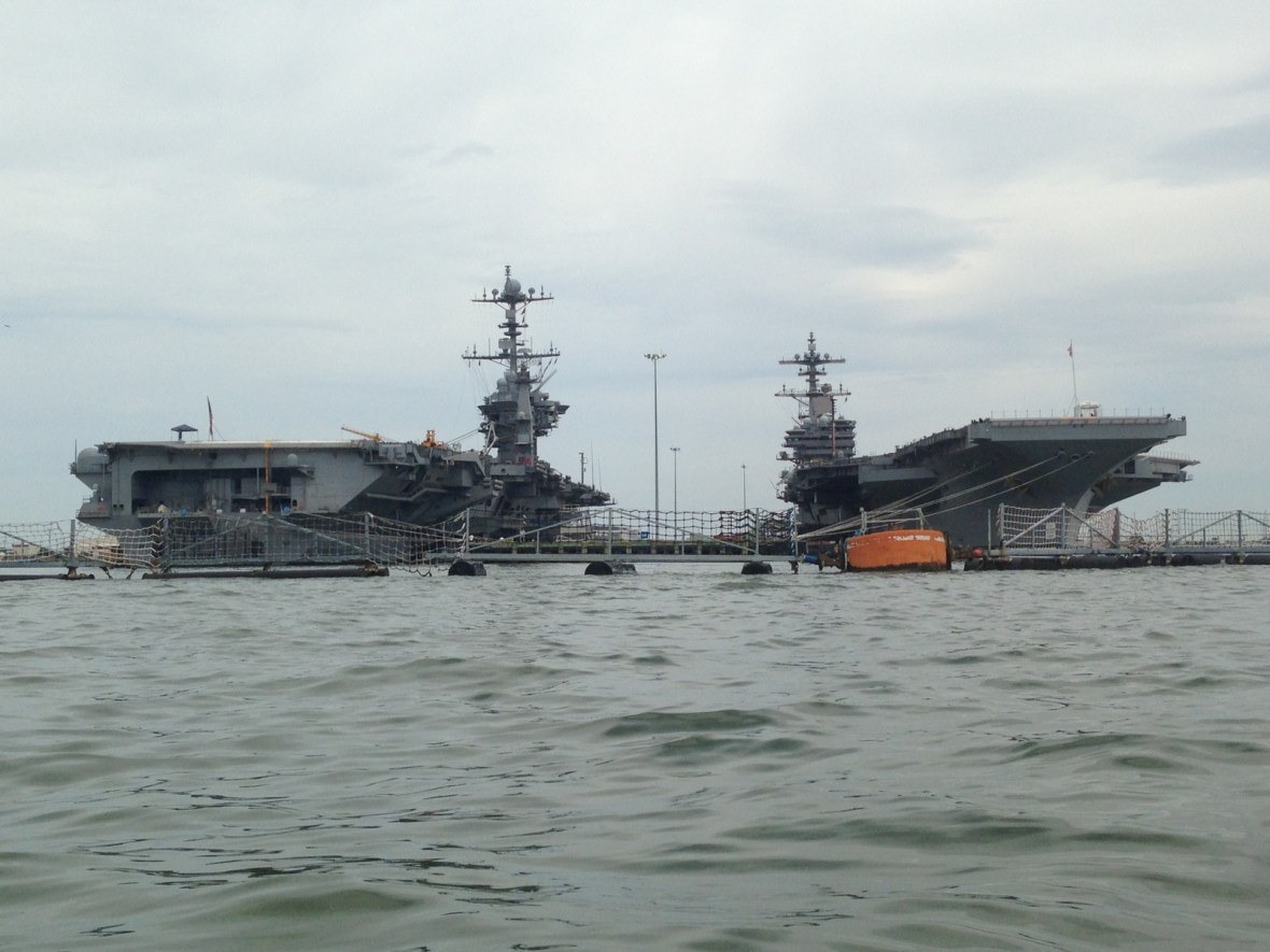 Norfolk Aircraft Carriers